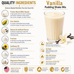 ProtiFit pudding en vaso cremoso, disfrute alto en proteína