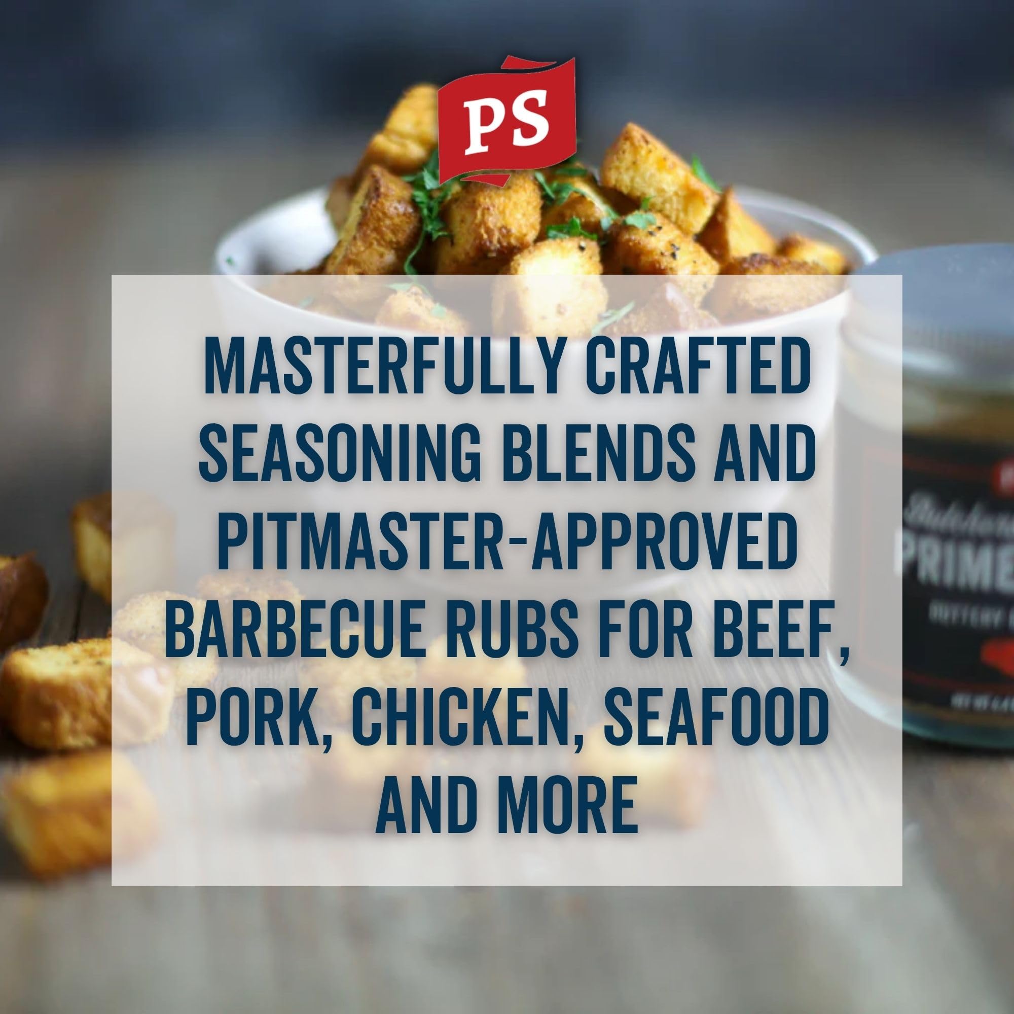 PS Seasoning en cocina profesional mostrando consistencia y confianza