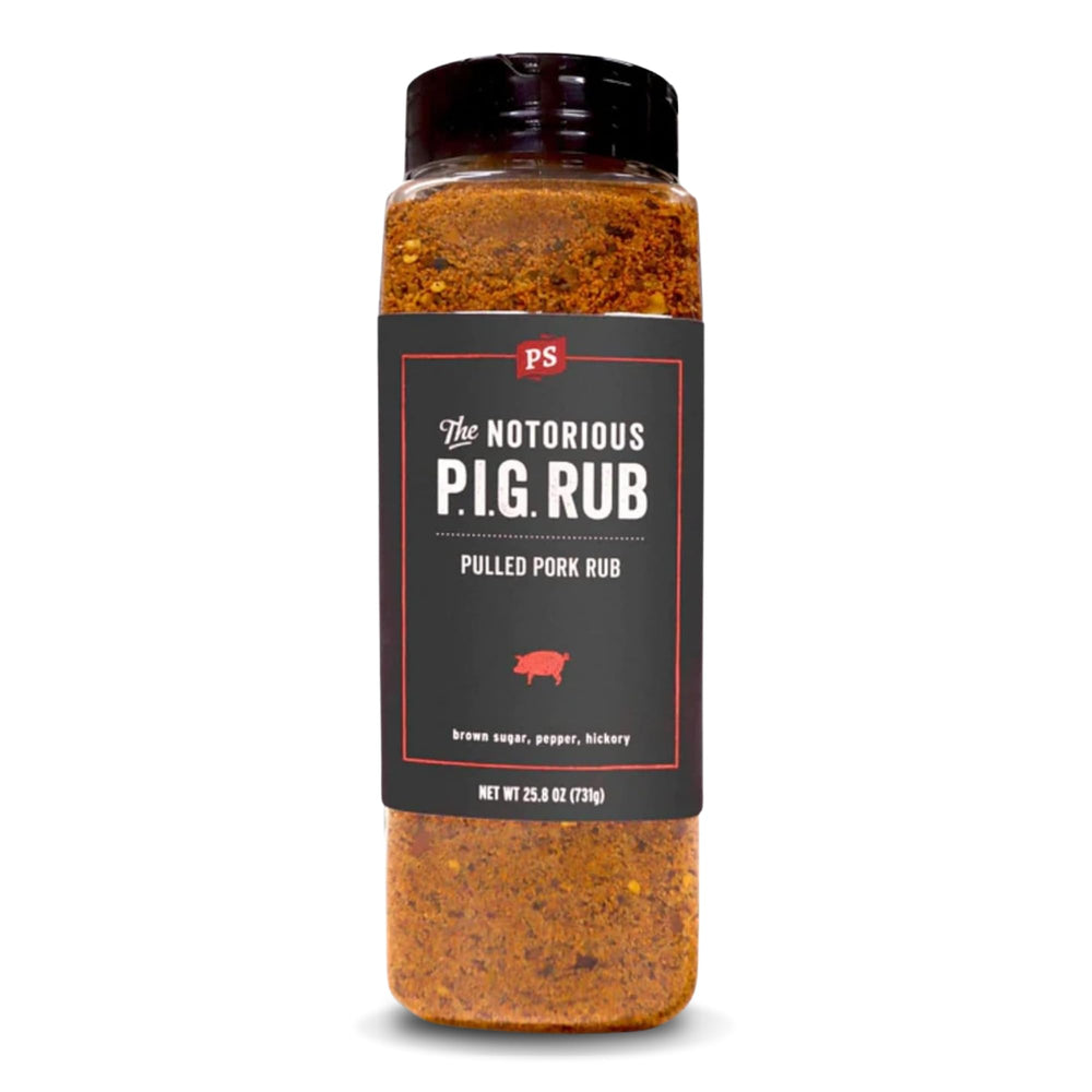 PS Seasoning envase frontal grande mostrando la marca y beneficio práctico