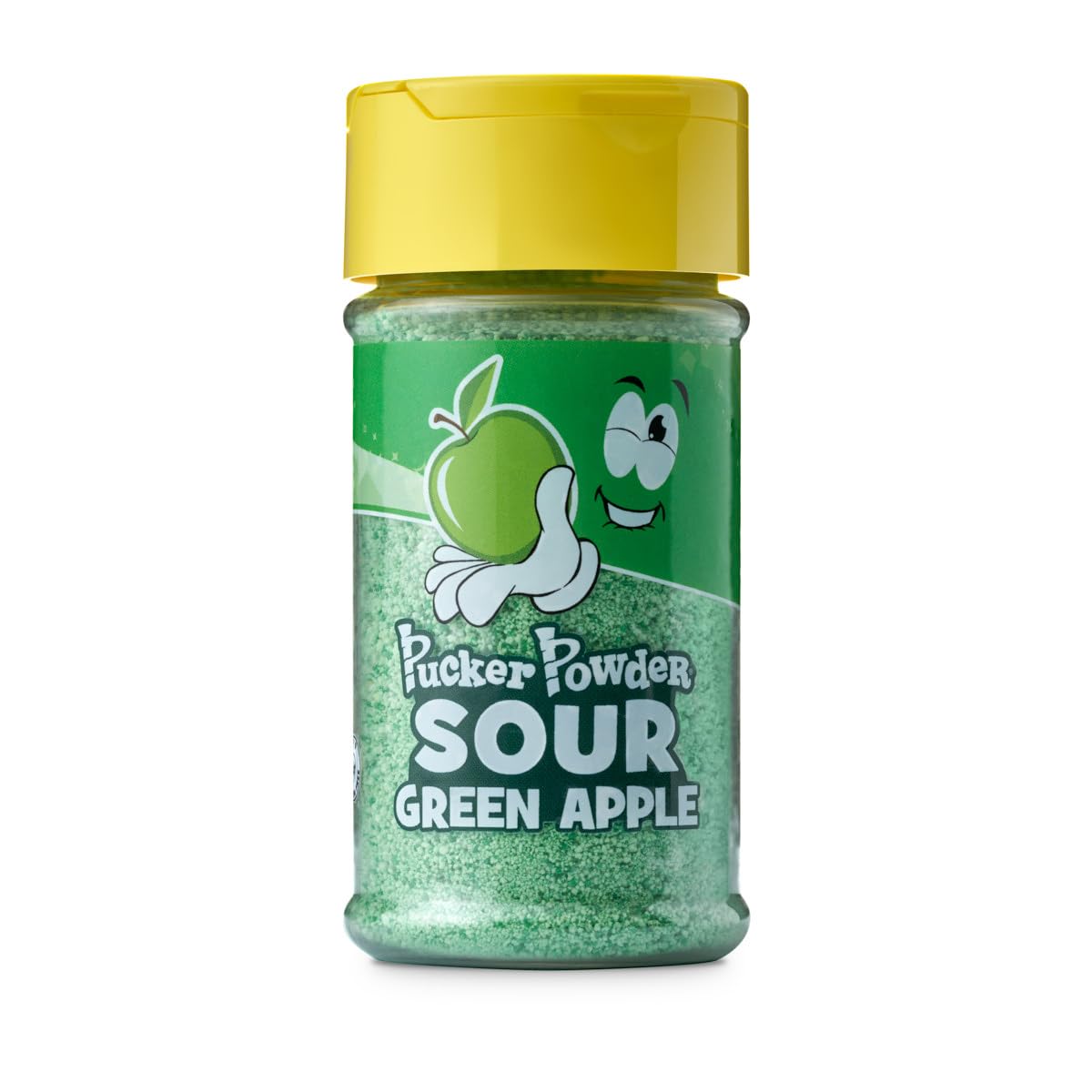 Pucker Powder espolvoreado sobre helado demostrando impacto visual y sabor