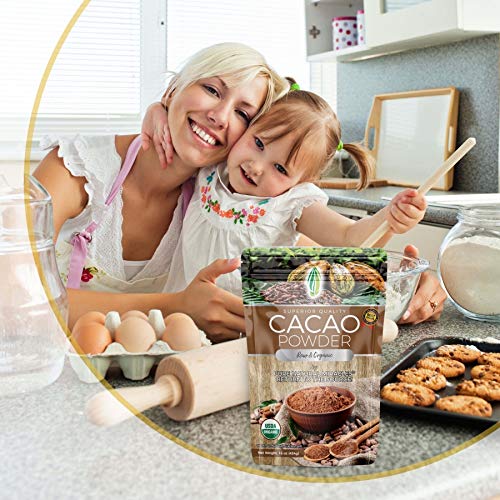 Pure Natural Miracles taza caliente preparada con cacao crudo, bebida reconfortante