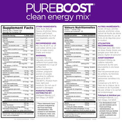 Sobre individual de Pureboost Acai Alert listo para llevar y preparar en agua