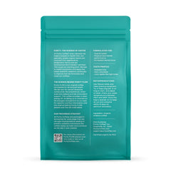 PURITY COFFEE primer plano de granos mostrando textura y calidad superior