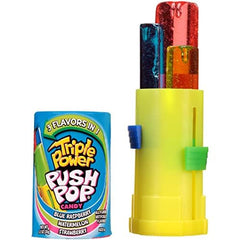 Push Pop detalle del dispensador y tapa, protege la paleta