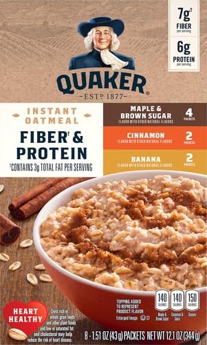 Quaker avena servida en tazón, opción saciante y lista en minutos