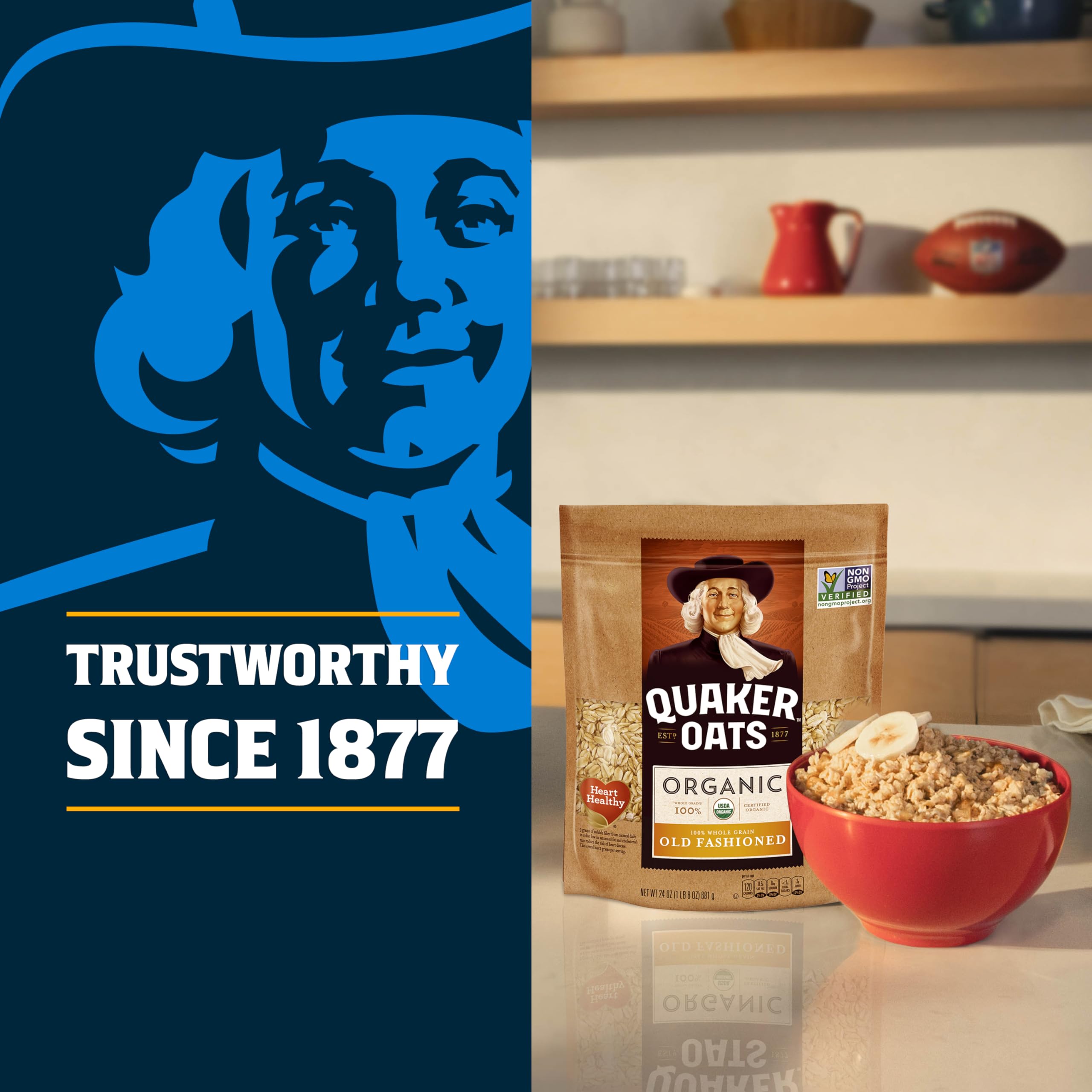 Quaker bolsas resellables abiertas para almacenamiento fresco