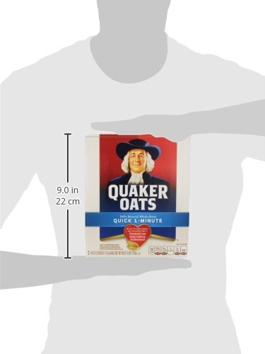 Quaker familia desayunando ambiente luminoso y desayuno rápido