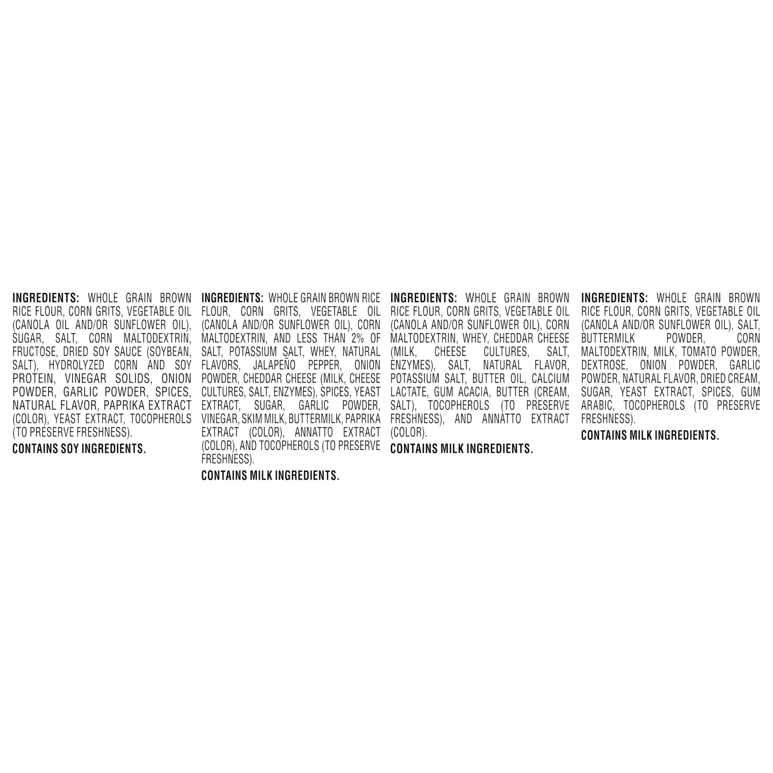 Quaker Rice Crisps en lonchera escolar, snack listo para llevar