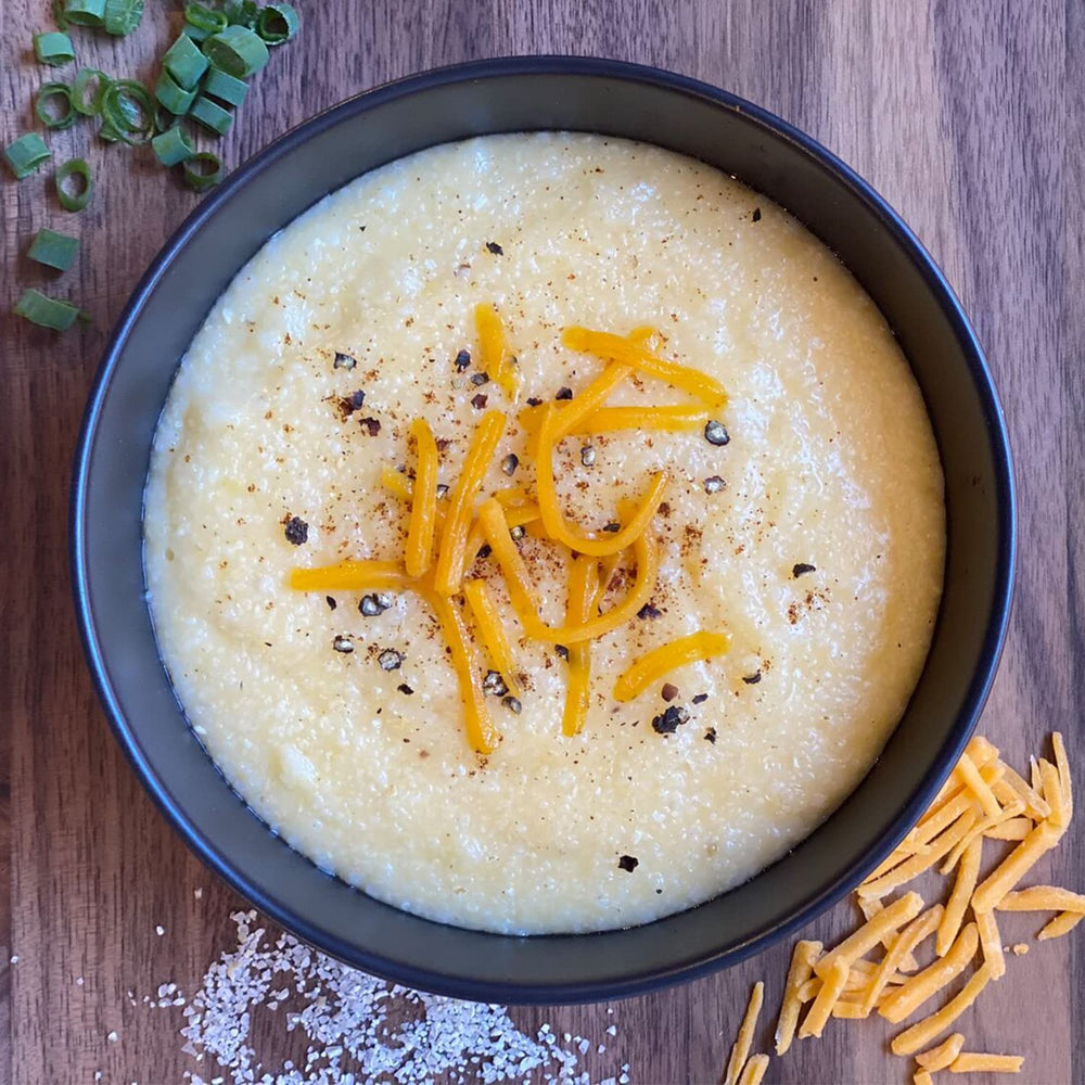 Quaker porridge con mantequilla encima para mayor cremosidad y sabor