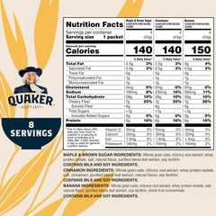 Quaker textura de avena instantánea en primer plano, mostrando granos enteros