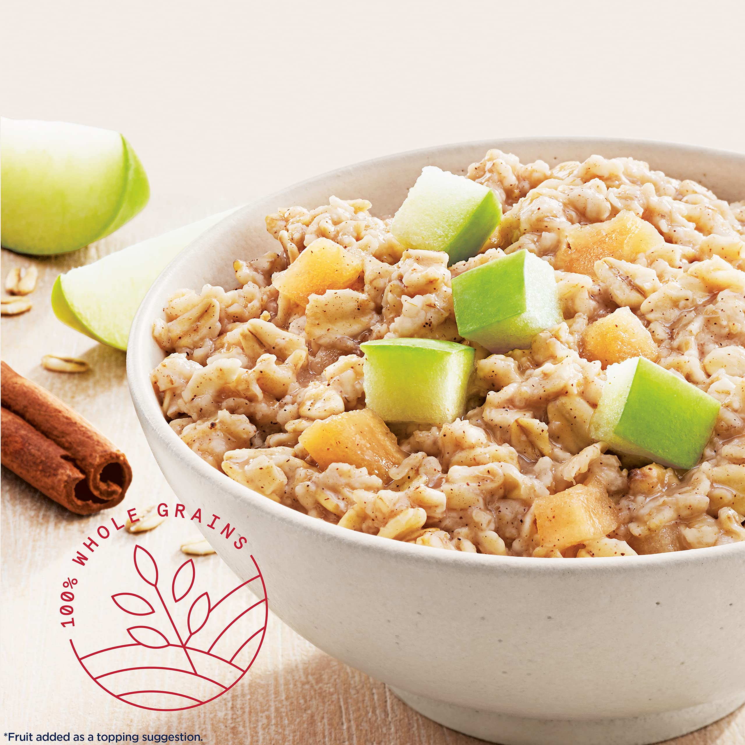 Quaker textura de avena preparada ofreciendo cremosidad y aporte de fibra