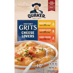 Quaker primer plano de textura que muestra cremosidad y fácil mezcla