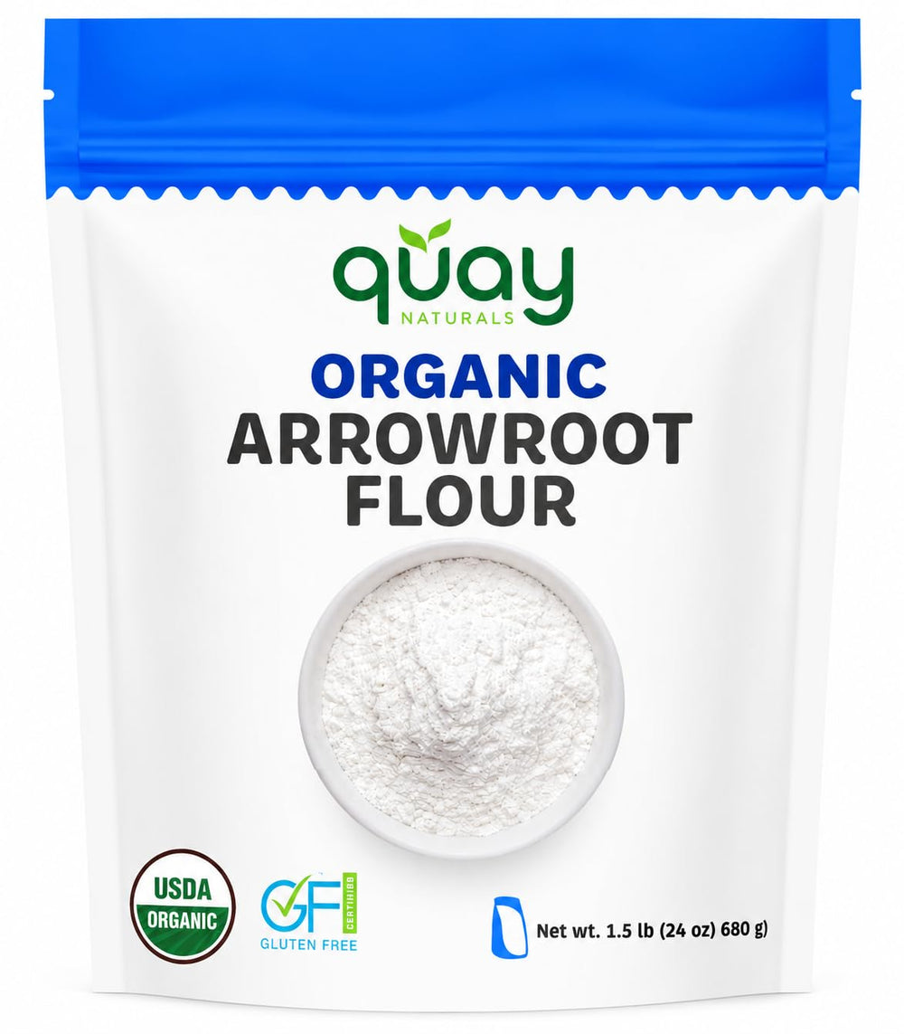 Quay Naturals paquete frente mostrando 1.5 lb y beneficio práctico