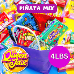 QUEEN JAX textura de gomitas surtidas, variedad y sabor visible