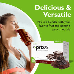 R-Kane Z-Pro 25 pudding cremoso en bowl como postre proteico