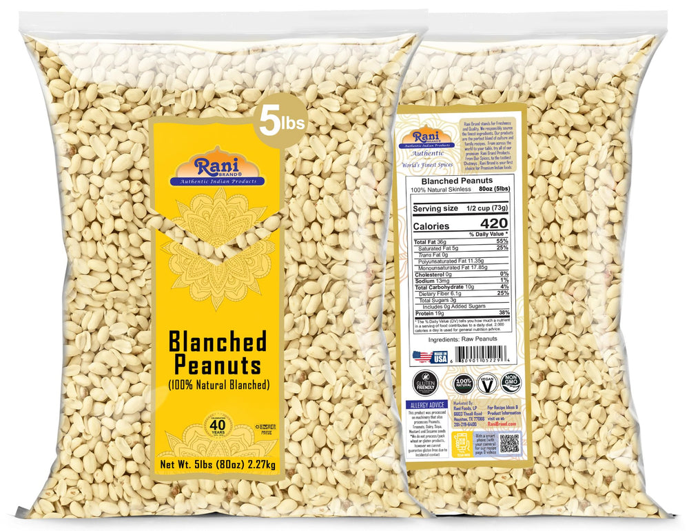 Rani cacahuetes etiqueta kosher en primer plano, confianza en certificación