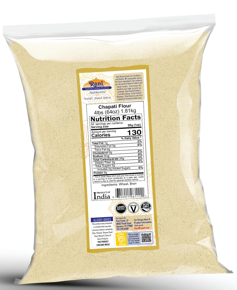 Rani Brand etiqueta con detalles de ingredientes y certificaciones kosher y Non-GMO