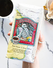 Raven's Brew bolsa con válvula unidireccional que conserva aroma
