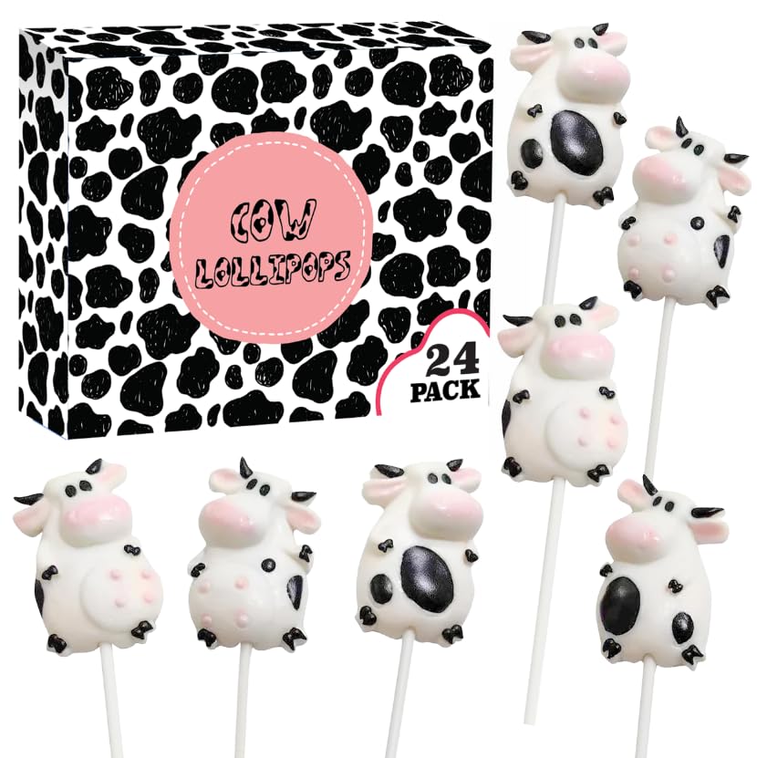 RBBZ Party paleta vaca frontal, diseño adorable y llamativo