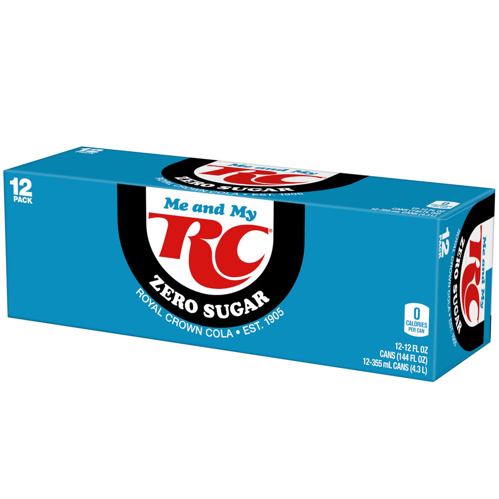 RC pack de 12 latas ordenadas, conveniente para reuniones