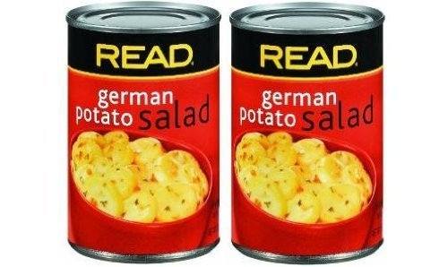 READ lata frontal con ensalada alemana de papa lista para servir, sabor auténtico y práctico