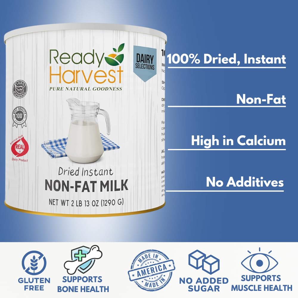 Ready Harvest etiqueta nutricional con información clara y útil