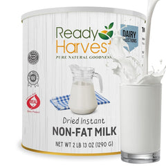 Ready Harvest lata frontal mostrando envase listo para almacenar