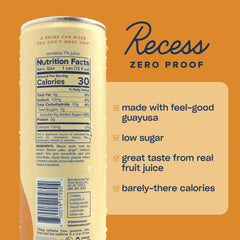 Recess detalle de textura de la lata que sugiere calidad y sabor