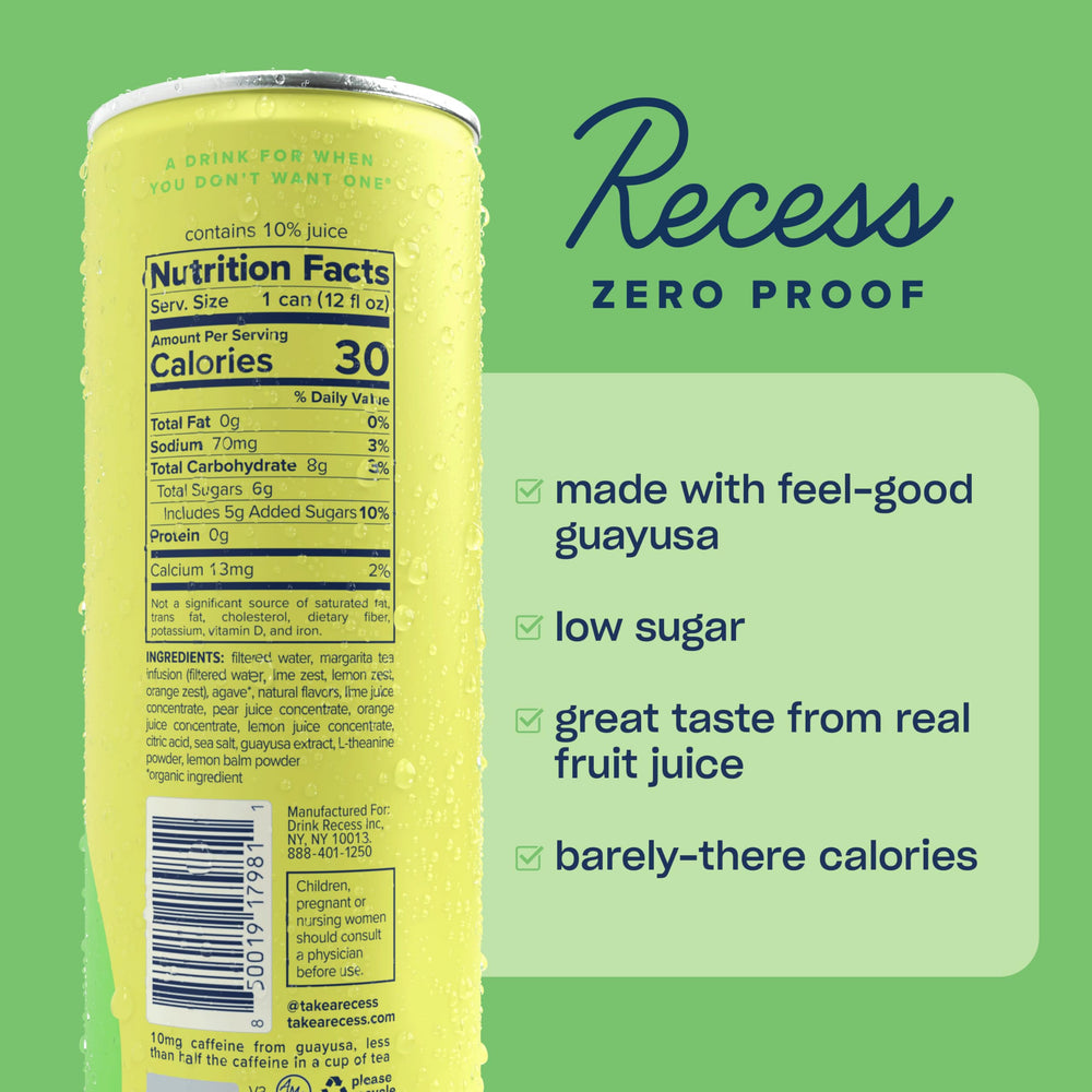 Recess lata detalle del acabado y textura que sugiere frescura