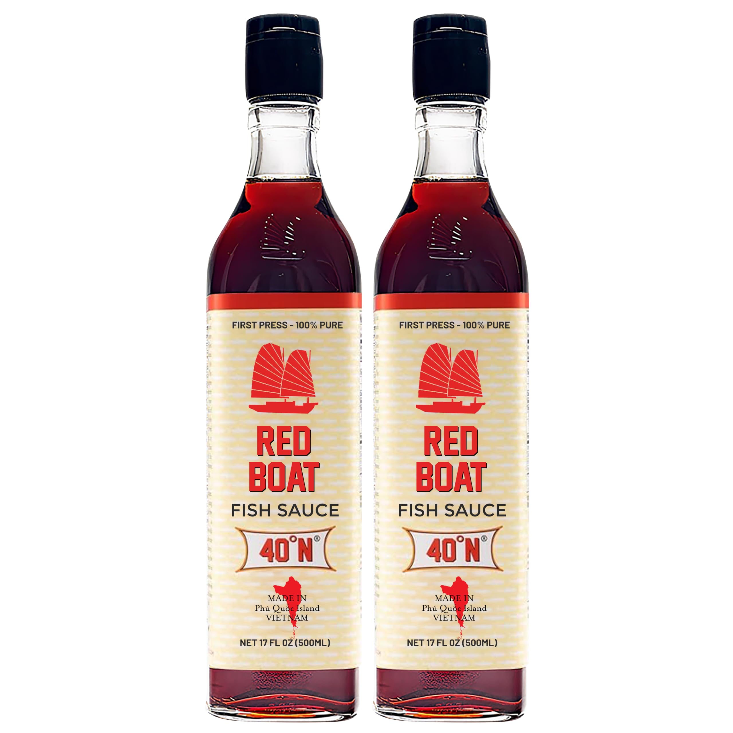 Red Boat vista frontal beneficiando recetas con umami concentrado