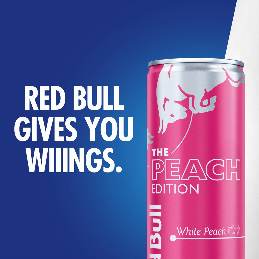 Mocktail con Red Bull White Peach y fruta, Red Bull versátil en bebidas