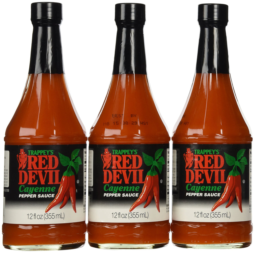Red Devil frente pack 3 botellas mostrando presentación práctica