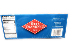 Red Diamond detalle de la bolsita y textura de las hojas para sabor consistente