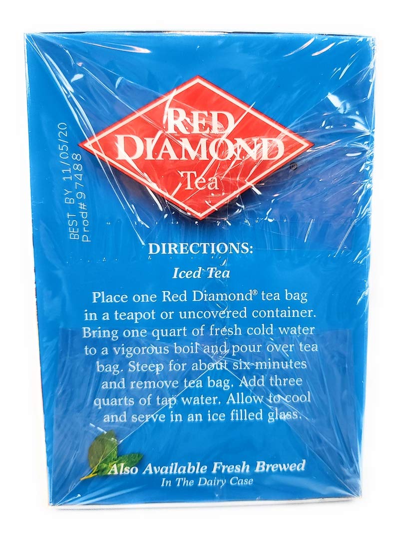 Red Diamond etiqueta con certificación kosher y sin gluten para confianza