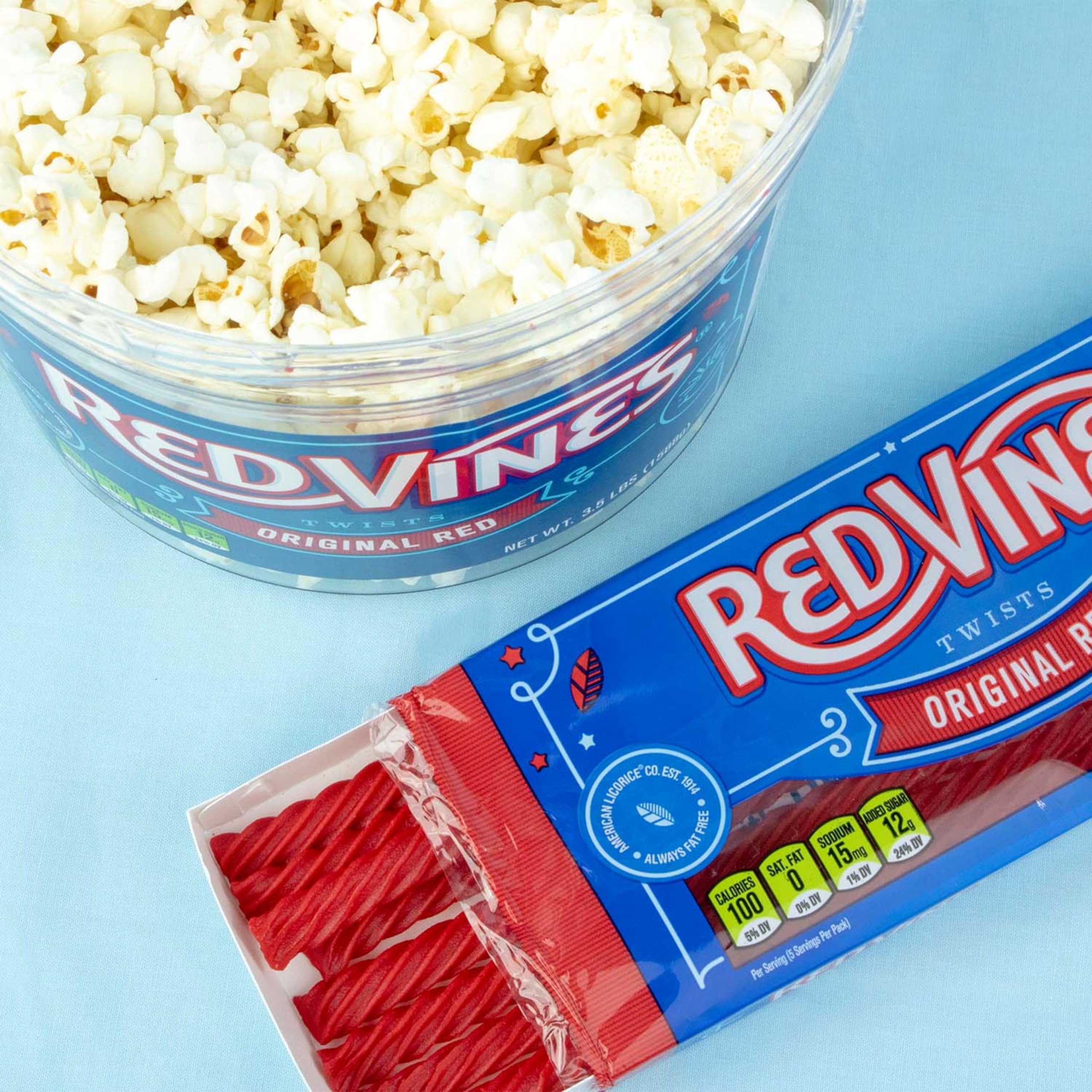 Red Vines etiqueta kosher visible aportando confianza al consumidor