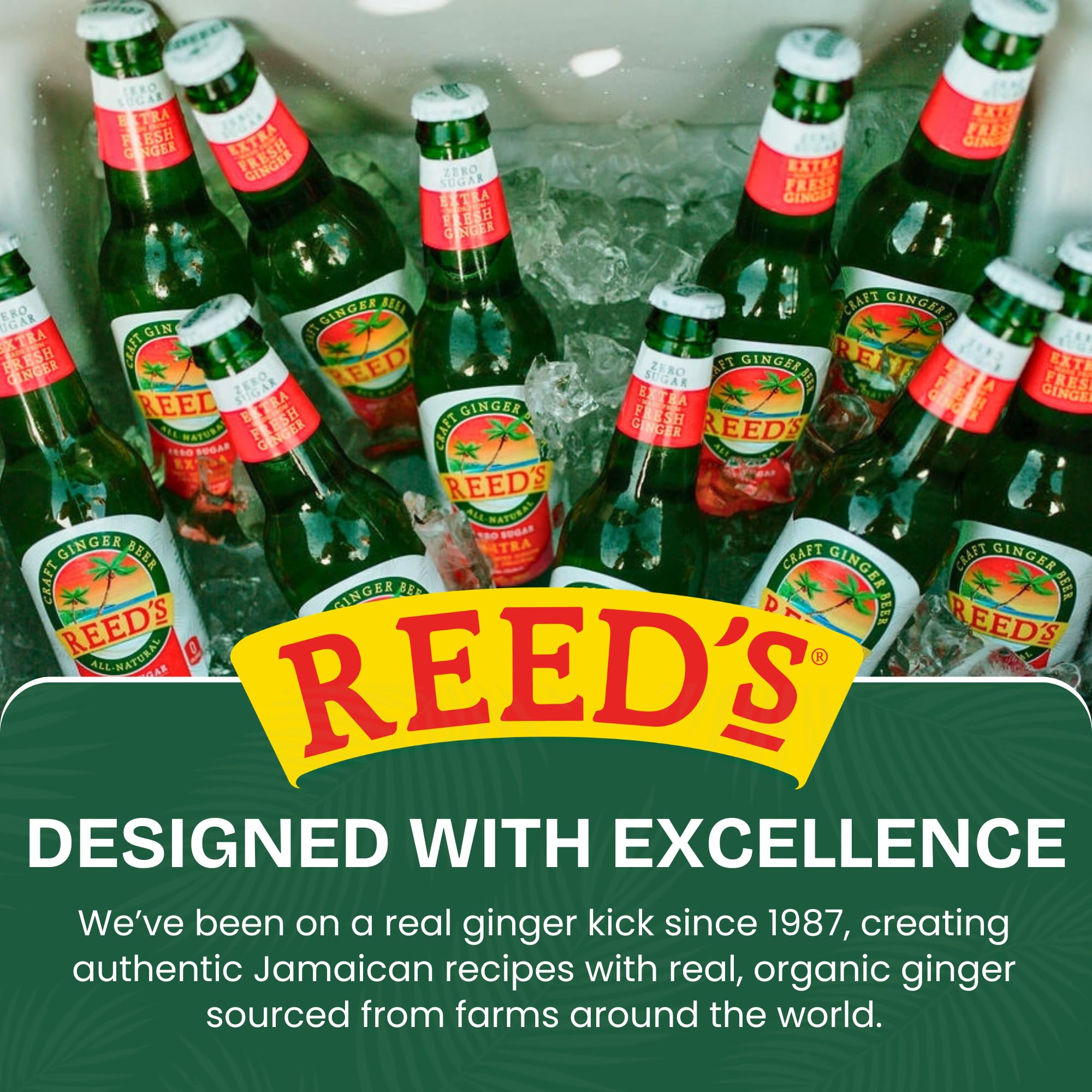 Reed's detalle de burbujas y textura para sensación refrescante