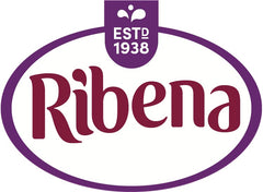 Ribena detalle de la etiqueta con ingredientes y información nutricional clara