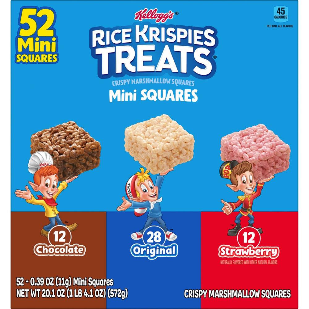 Rice Krispies Treats detalle de etiqueta ingredientes y alérgenos claro