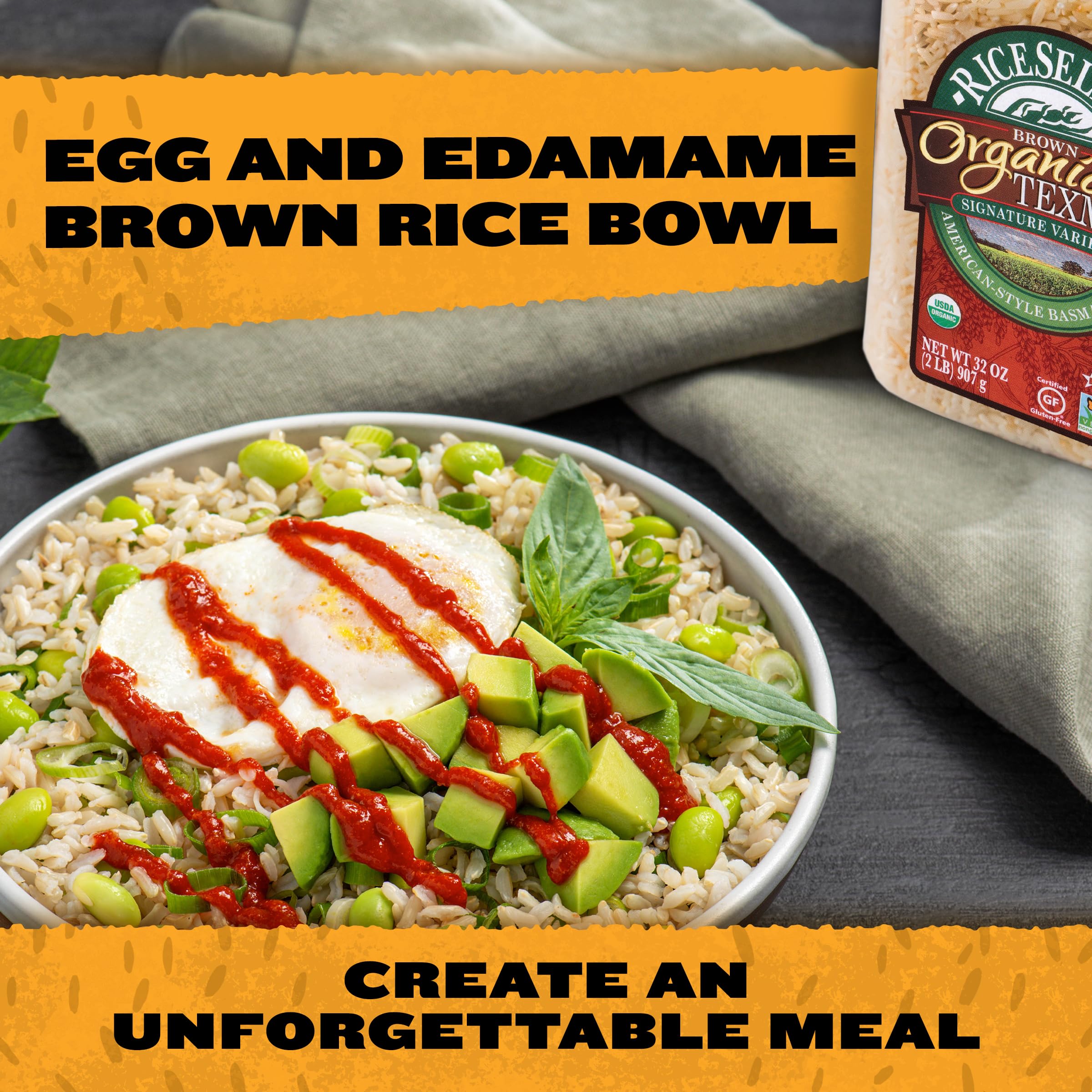 RiceSelect arroz Texmati cocido en plato, textura suelta y firme