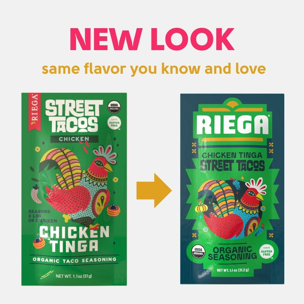 Riega tacos servidos con pollo sazonado, resultado auténtico y listo para comer