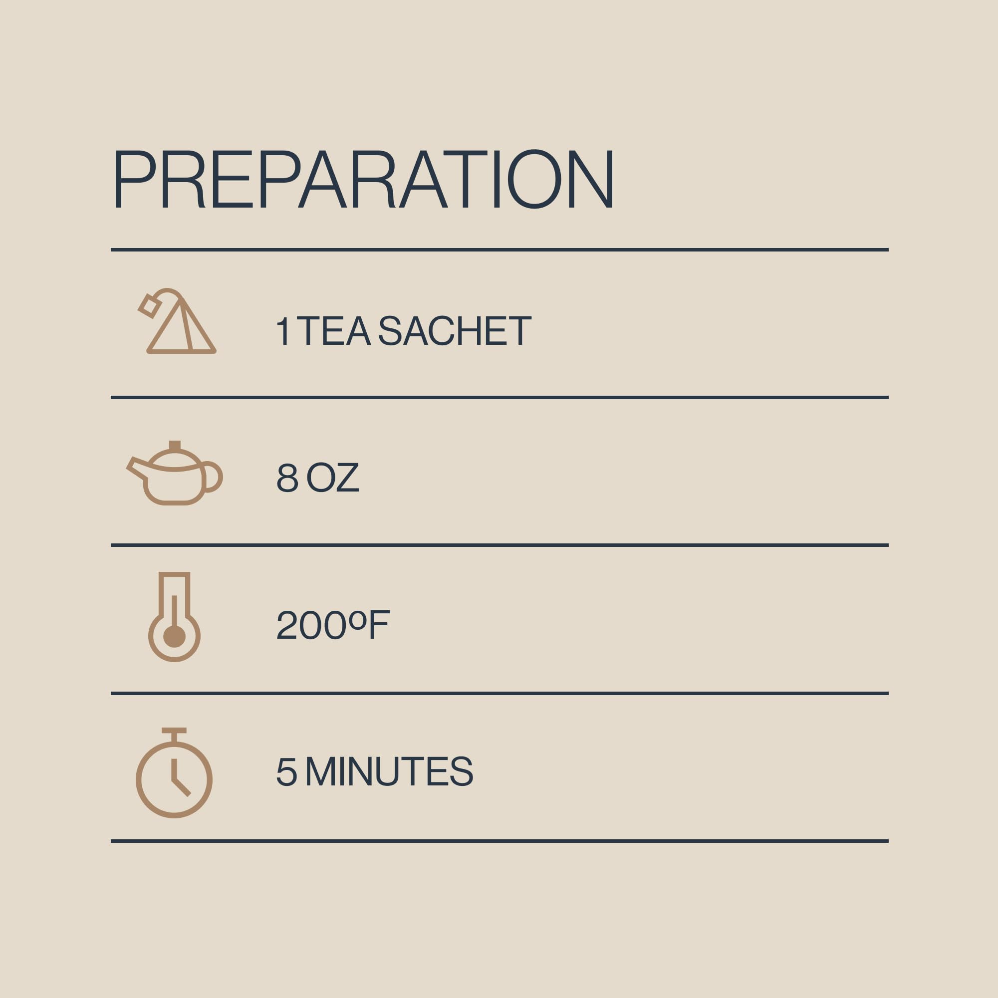 Rishi Tea detalle del sachet biodegradable resaltando material sin BPA
