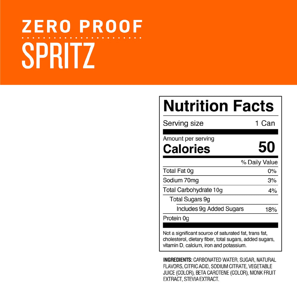 Ritual Zero-Proof pack de 4 latas ideal para reuniones y compartir