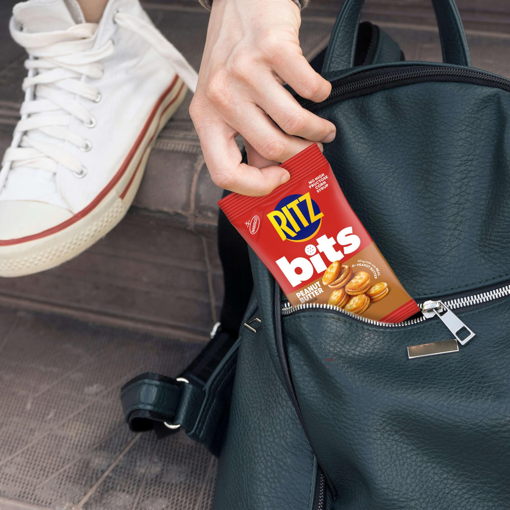 Ritz caja con 12 bolsas apiladas lista para almacenamiento doméstico
