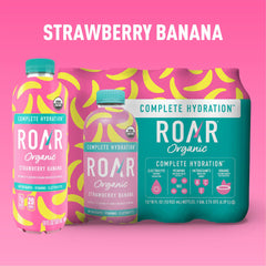 ROAR etiqueta nutricional detalle vitaminas y electrolitos visibles