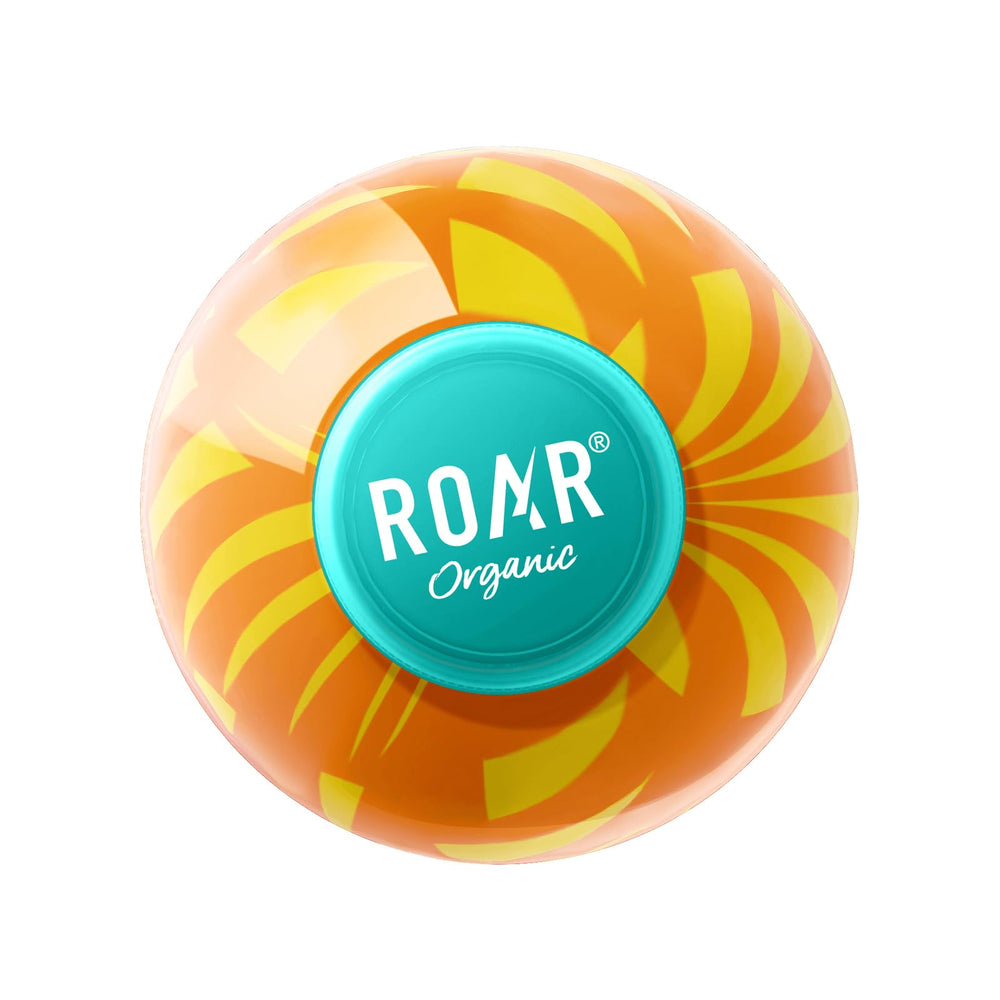 Roar Organic caja de 12 unidades lista para almacenamiento y uso continuo