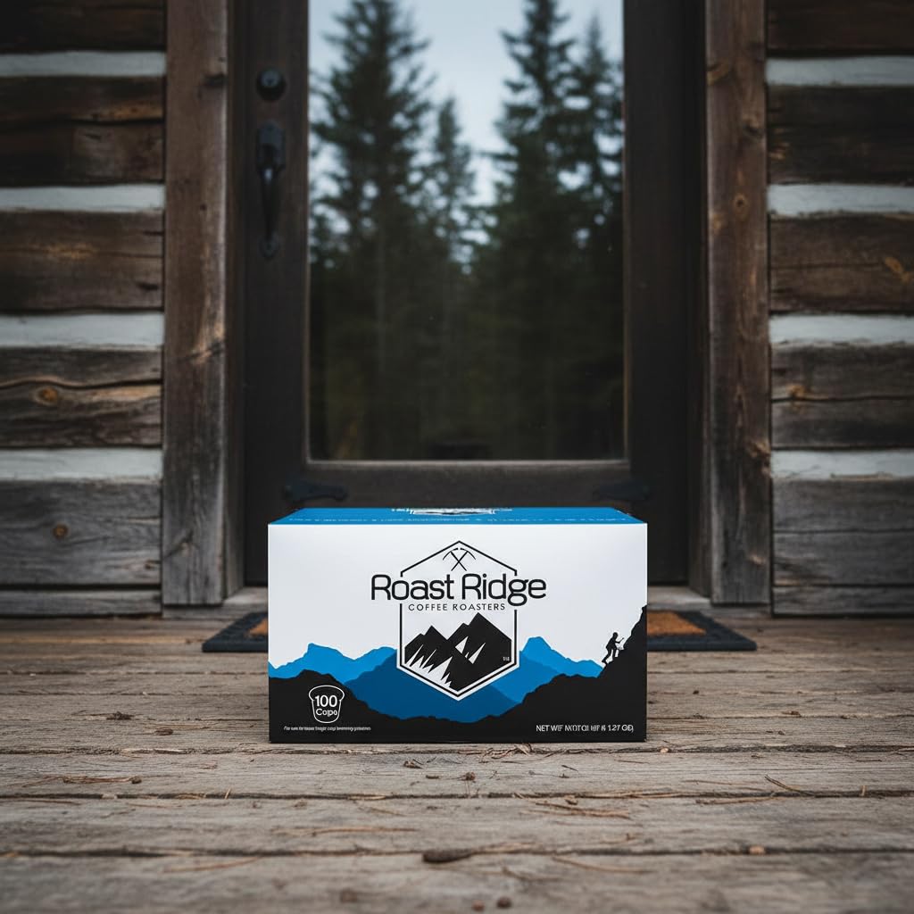 Roast Ridge etiqueta con origen y tueste, transparencia y trazabilidad