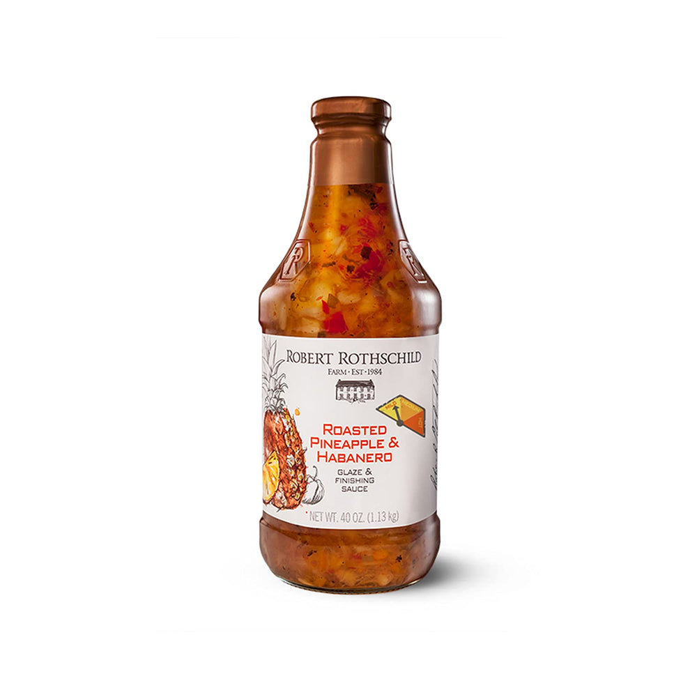 Robert Rothschild Farm frasco frontal mostrando glaseado dulce y picante