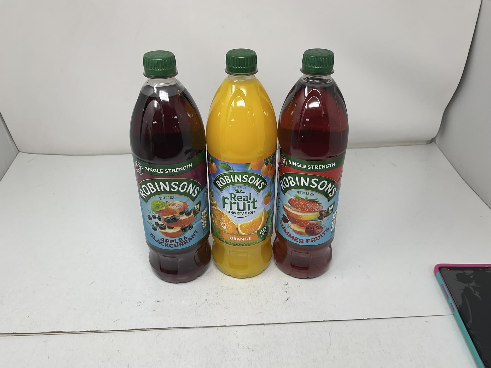 Robinsons vaso con agua gasificada preparado, bebida baja en calorías