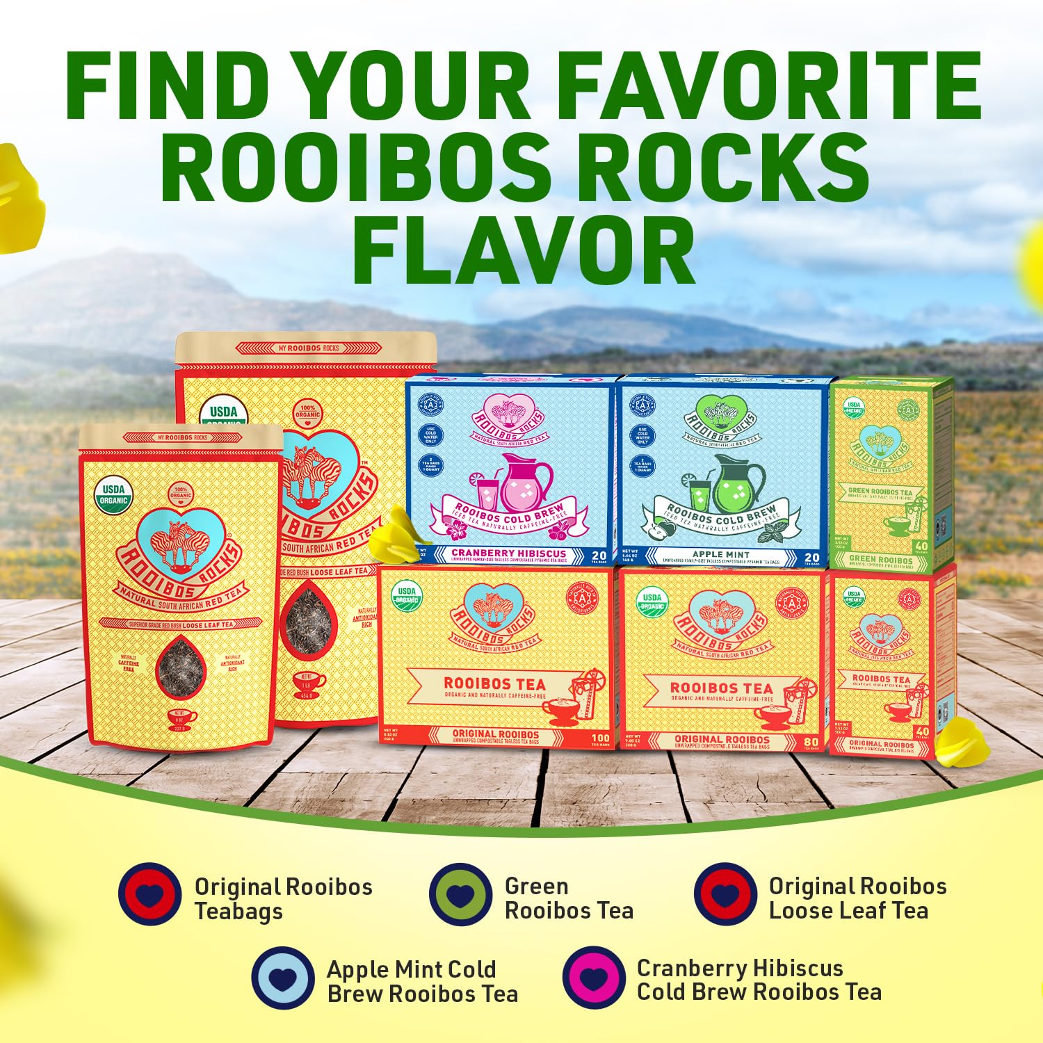 Rooibos Rocks ambientación en cocina que transmite momento acogedor