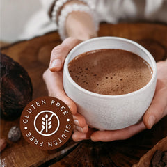 Roots Circle cacao usado en brownie casero, mejora sabor chocolateado